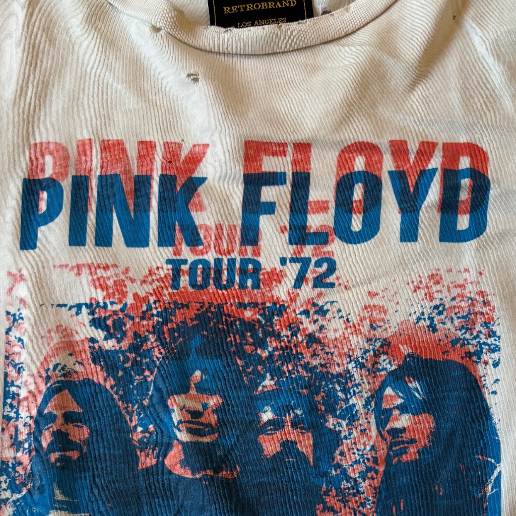 Original Retro Brand  Pink Floyd 72 Tour TShirt